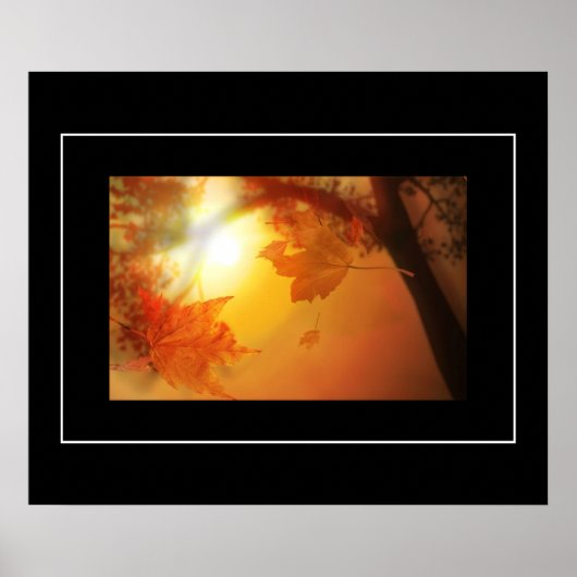 Poster-Valle bladeren Poster (Voorkant)