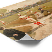  Poster van 1800 honkbalspel (Hoek)