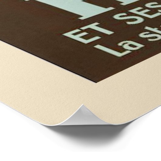 Poster van 1925, Riviera-Hyeres (Hoek)