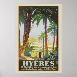  Poster van 1925, Riviera-Hyeres