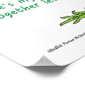 poster van 20 x 16 inch: "Goedemorgen God!" (kies  (Hoek)