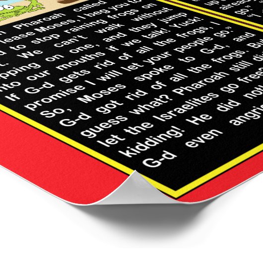 Poster van 20 x 24-inch Passover-artikel (Hoek)