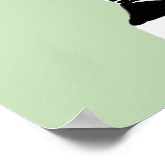 poster van 4 evenhoevigen (Hoek)