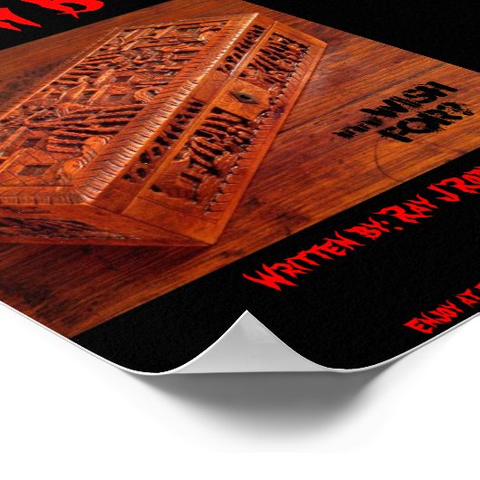 poster van 5 x 7 inch - de Wish Box (Hoek)