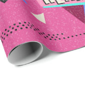 poster van 90 en 80. We houden van de jaren '90. R Cadeaupapier (Rol Hoek)