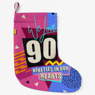 poster van 90 en 80. We houden van de jaren '90. R Kleine Kerstsok