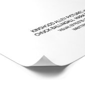 poster van 9 maal Dandy (Hoek)