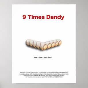 poster van 9 maal Dandy