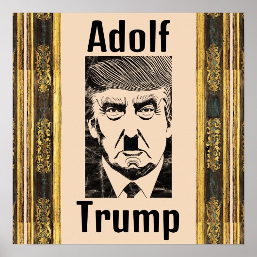 Poster van Adolf Trump (Voorkant)