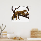 Poster van Afrikaanse luipaard (Keuken)