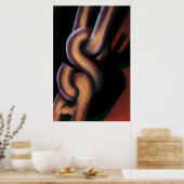 POSTER van Amerikaanse kaken Propaganda (Keuken)