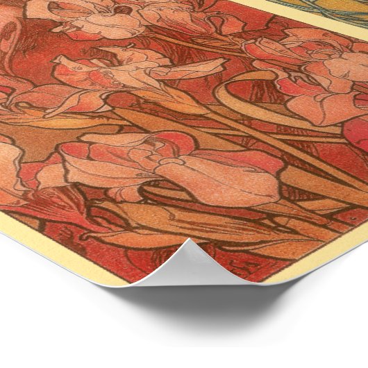 Poster van Amethyst- en Emerald Decorative Panels (Hoek)