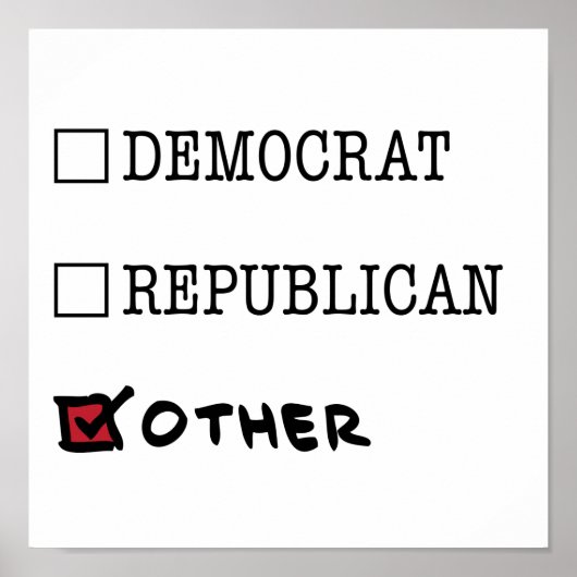 Poster van andere merken (Voorkant)