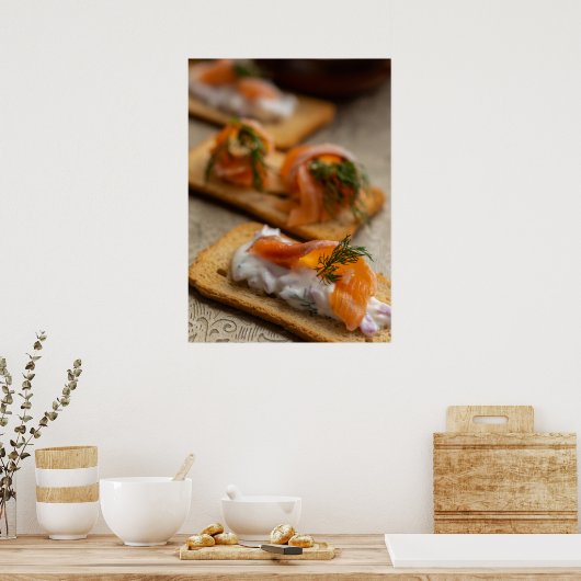 Poster van Appetizer (Keuken)
