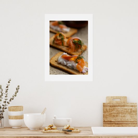 Poster van Appetizer (Keuken)