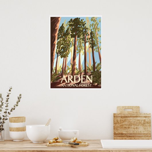 Poster van Arden Forest (Keuken)