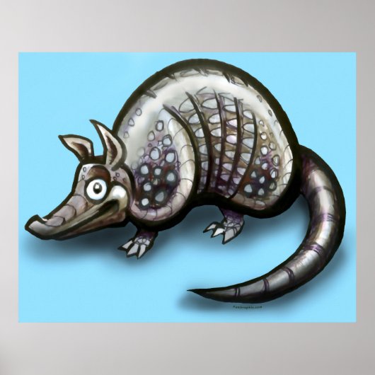 Poster van Armadillo (Voorkant)