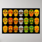 Poster van Aspen Leaf Skull 2018 (Voorkant)