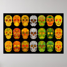 Poster van Aspen Leaf Skull 2018