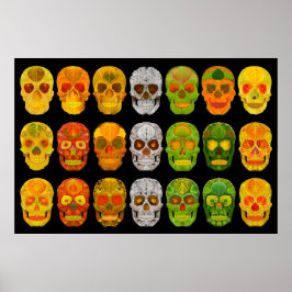 Poster van Aspen Leaf Skull 2018