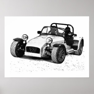 Poster van auto Caterham
