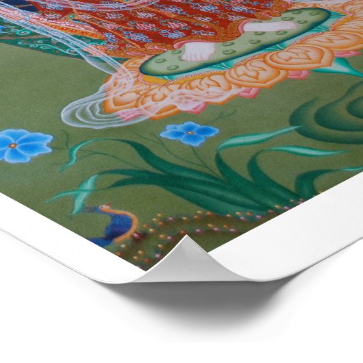 Poster van Avalokiteshvara (Hoek)