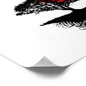 Poster van Aziatische zonneschijn (Hoek)