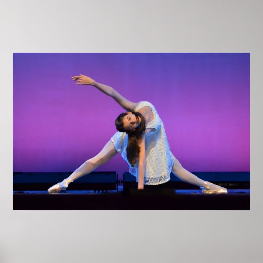 Poster van Ballerina (Voorkant)