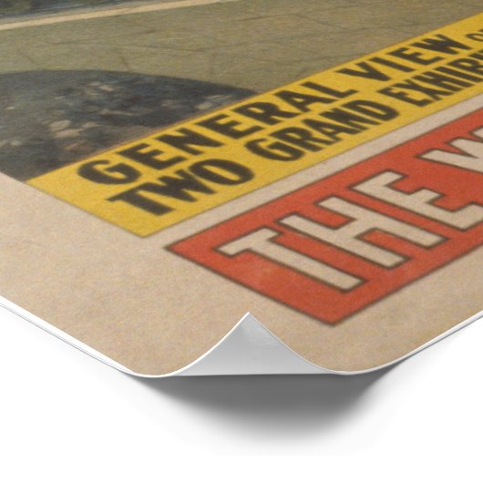 Poster van Barnum en Bailey Circus (Hoek)