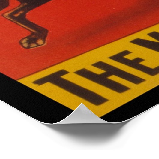 Poster van Barnum en Bailey Circus Foot-Ball Dogs (Hoek)