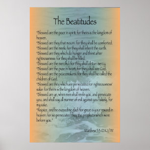 Poster van Beatitudes (Sanibel Surf)