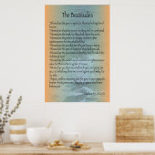 Poster van Beatitudes (Sanibel Surf) (Keuken)