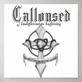 Poster van bedekte mma (Voorkant)