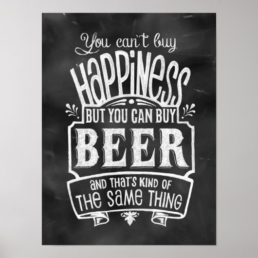 Poster van Beer Lover (Voorkant)
