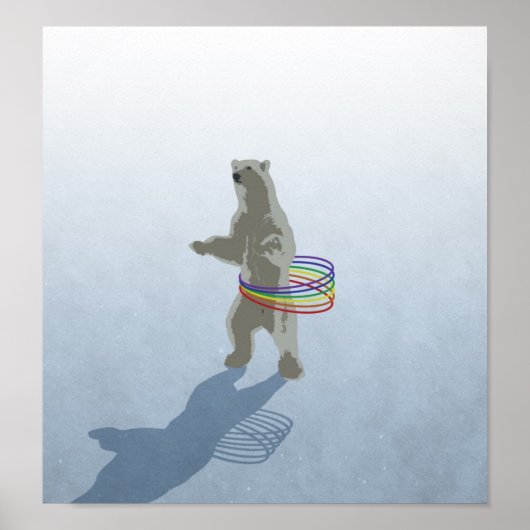 Poster van Beer van Hula-Hoop (Voorkant)