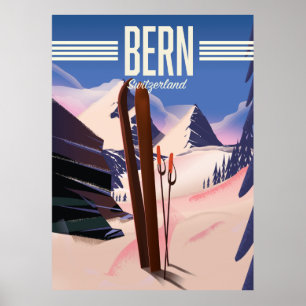 Poster van Bern zwitserland