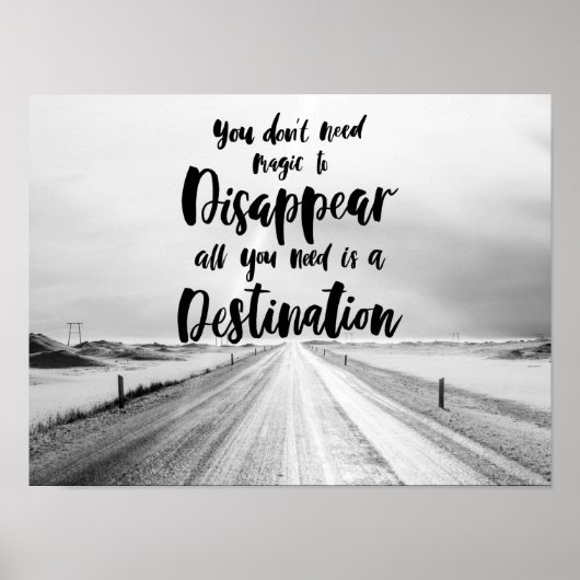 Poster van bestemming (Voorkant)