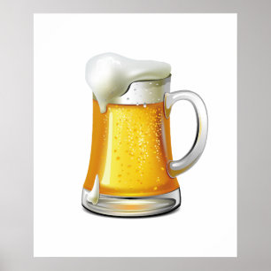 Poster van bier - SRF