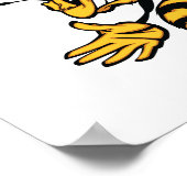 Poster van bijen (Hoek)