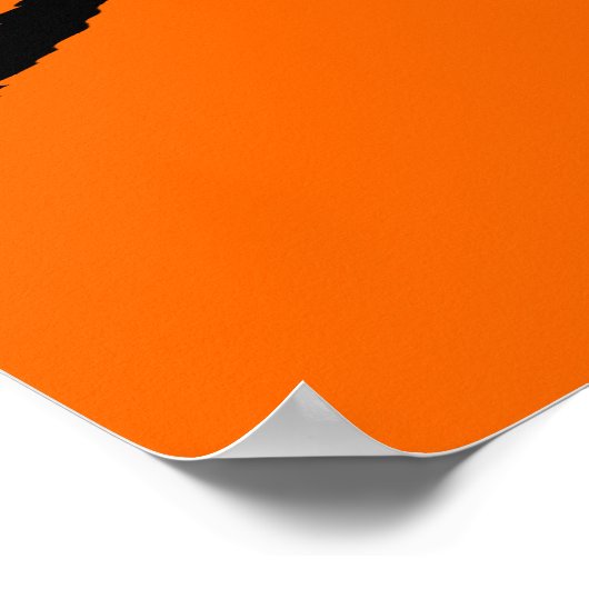 Poster van Black Spider Halloween (Hoek)