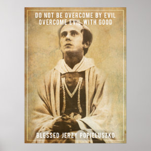 Poster van Blessed Jerzy Popiełuszko