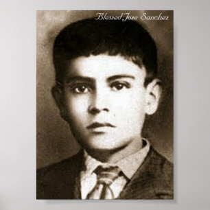 Poster van Blessed Jose Sanchez