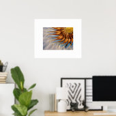 Poster van bloemen (Thuiskantoor)