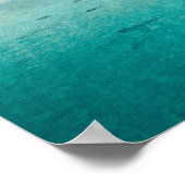 Poster van Bora Bora eiland (Hoek)