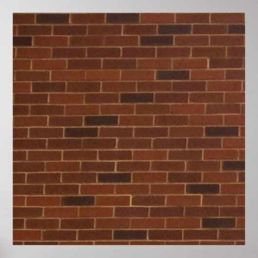 Poster van brick voor afdekplaatje (Voorkant)