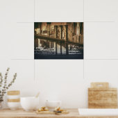 poster "Van Brooklyn tot Manhattan" (Keuken)