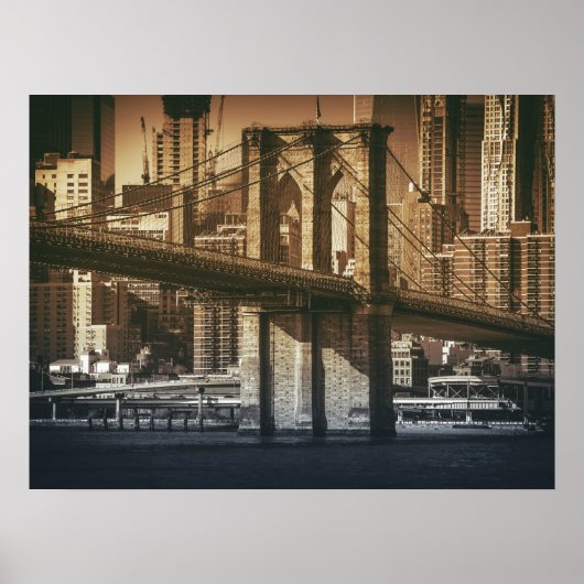 poster "Van Brooklyn tot Manhattan" (Voorkant)