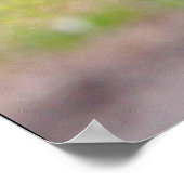 Poster van bruin paard (Hoek)