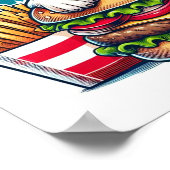 Poster van Bulldog (Hoek)