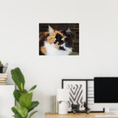 Poster van Calico-katten (Thuiskantoor)